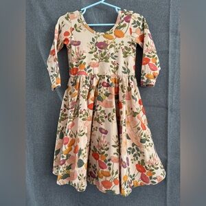 Alice + Ames Colorful Floral Kids Dress